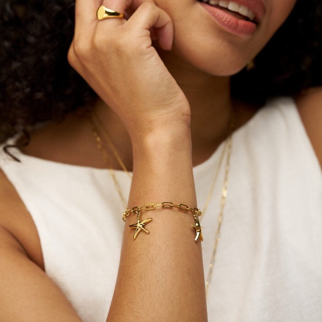 LUXE Starfish Charm Bracelet - Image 2