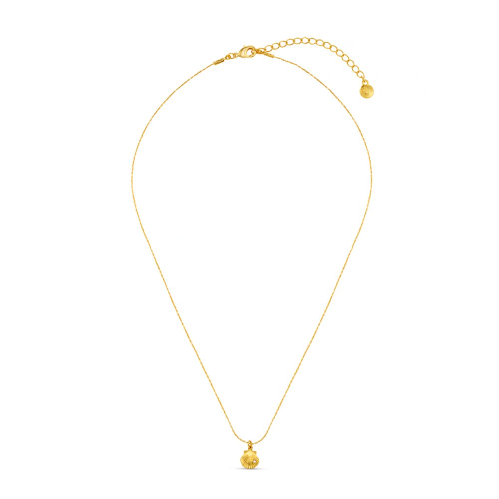 Fine Crystal Shell Collar Necklace - Image 3