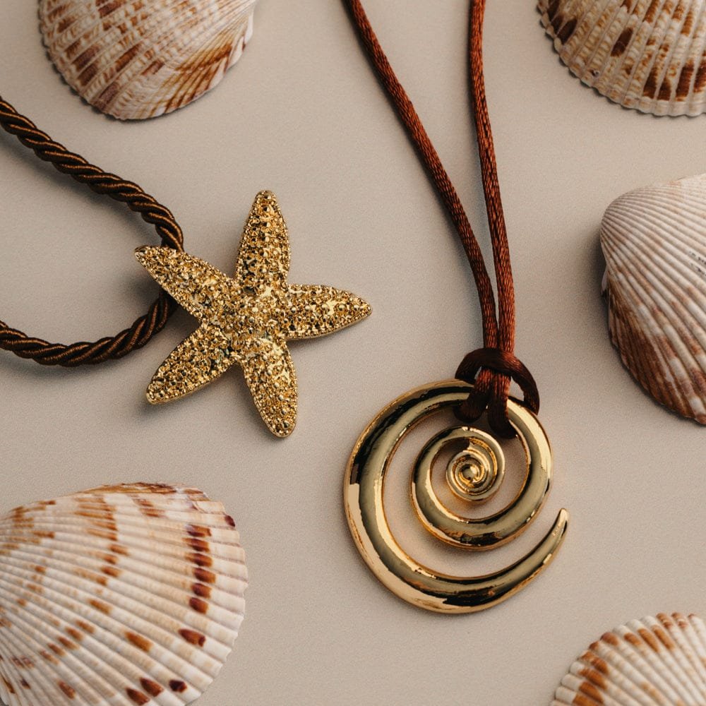 Spiral Cord Adjustable Necklace - Image 4