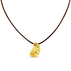 LUXE Shell Pendant Cord Necklace