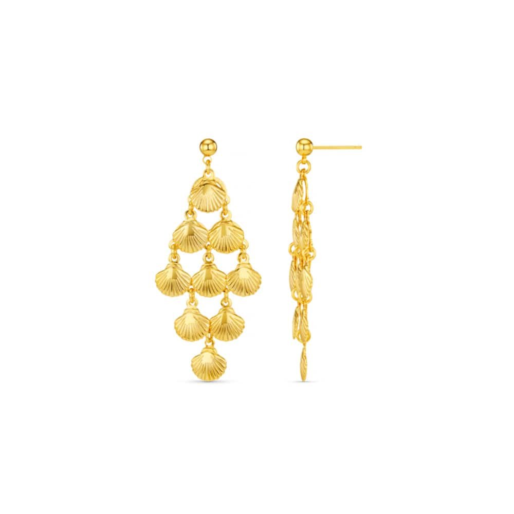 Shell Chandelier Earrings